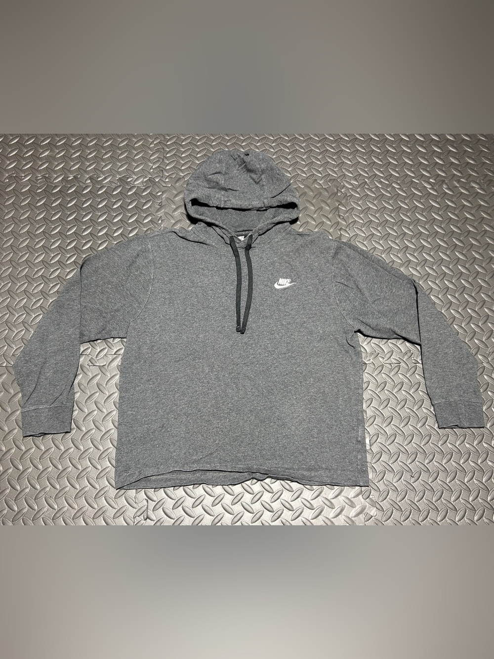 Nike Women’s Dark Gray Crewneck Hoodie
